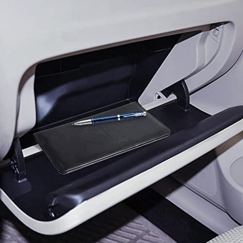 CoBak Car Registration and Insurance Holder - Vehicle Glove Box Car Organizer,Auto Truck Comparment Accessories Case with Magnetic Closure for Driver License,Cards