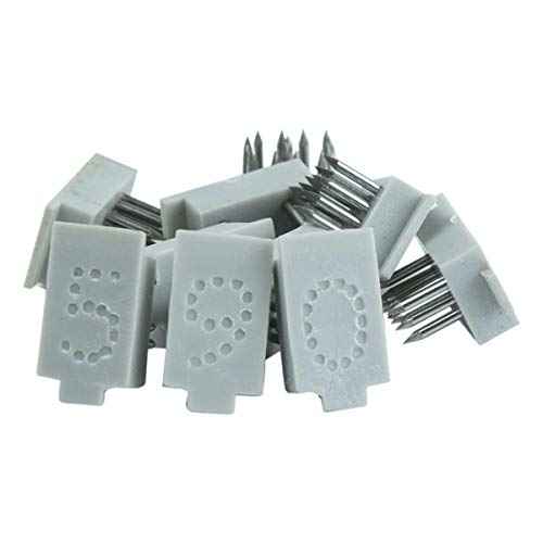 BOCCS Standard Plier Tattoo Kit with 3/8" Digits and Numbers, Nitrile Gloves, Ink and More. For Identification of Sheep, Pigs, Goats, Rabbits, Livestock. Holds 4 Digits