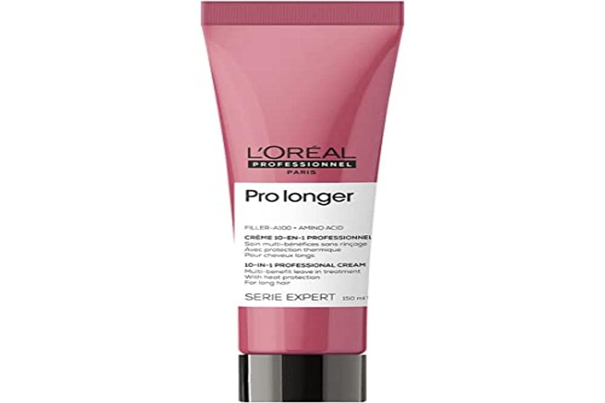 L'Oréal Professionnel, Routine Pro Longer pour Cheveux Longs & Pointes Abîmées et Fourchues, Crème 10-En-1 Rénovatrice de Longueurs + Masque Protecteur, Technologie Filler A-100 Brevetée