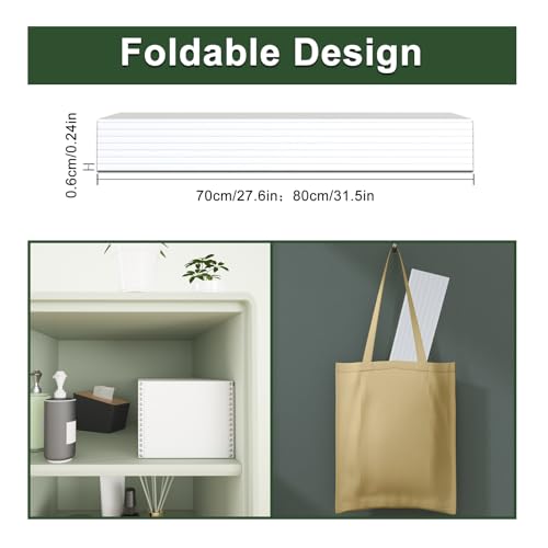 Bathtub Tray, Foldable Anti-dust Bathtub Cover Bath Insulation Cover, PVC Shutter Bath Lid Fit Most Tubs, Can Store Wine Glass, Books, Tablets, Cellphones