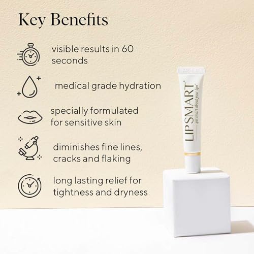 Lipsmart Ultra Hydrating Lip Treatment Moisturizer and Volumizer - Powerful Hydration for Dry Lips (3)