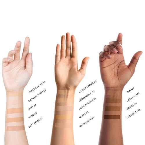 Neutrogena Healthy Skin Liquid Foundation Makeup with Broad Spectrum SPF 20 Sunscreen, Lightweight, Medium Coverage Makeup with Sunscreen and Pro-Vitamin B5, Natural Ivory 20, 1 fl. oz