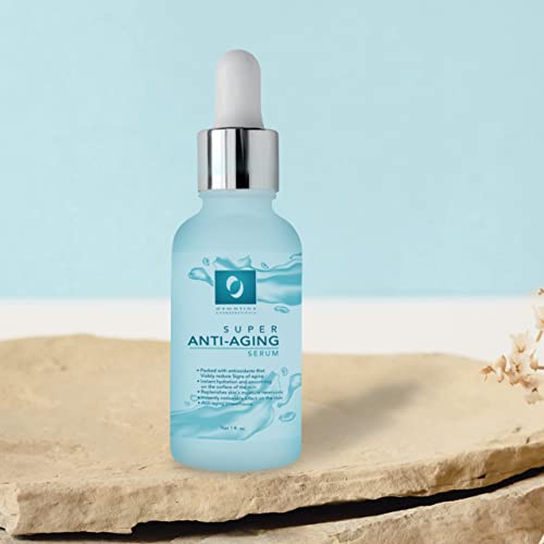 Osmotics Cosmeceuticals Anti-Aging Super Serum with Hyaluronic Acid, 1 Fl Oz - Reduces Signs of Aging, Visibly Smoothes Wrinkles and Fine Lines, Hydrating Moisturizer for Face