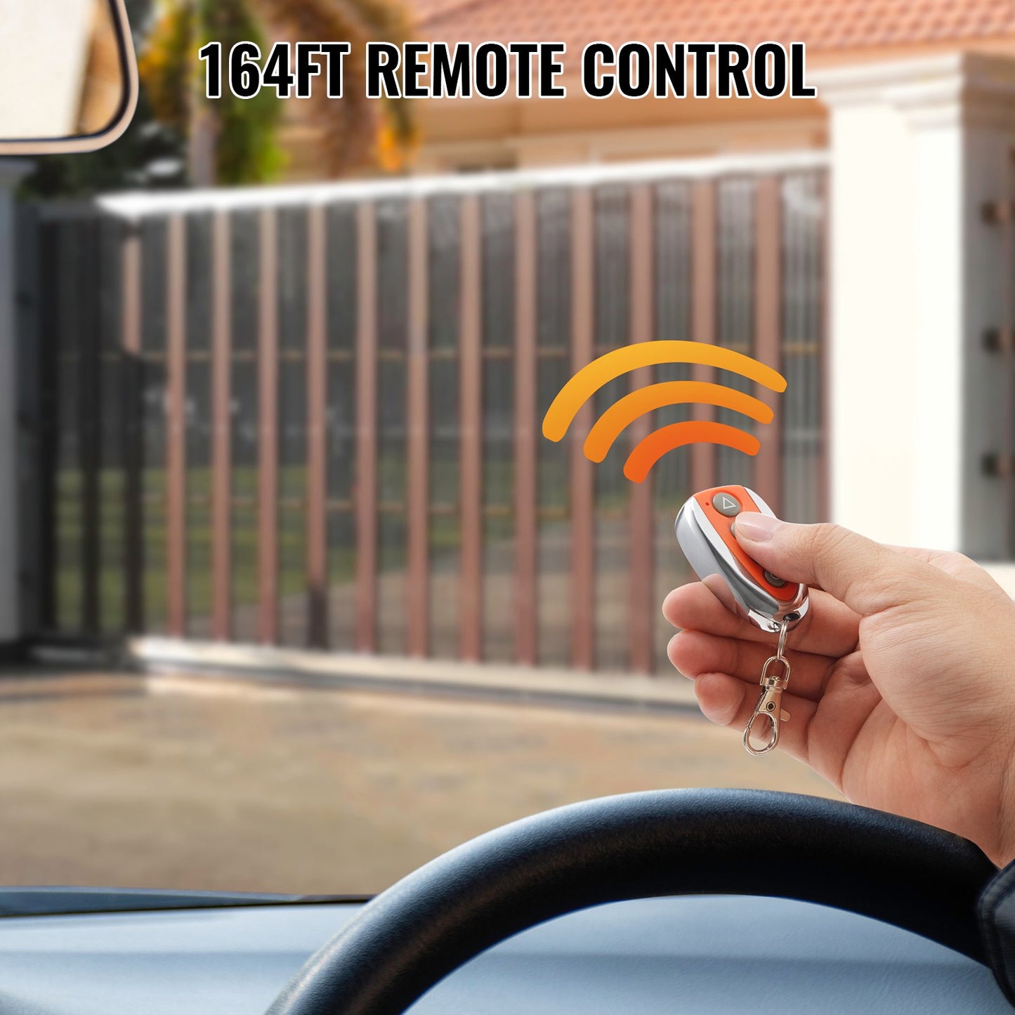 Wireless Garage Gate Remote Control 131 Ft Range 4-Button Electric Opener