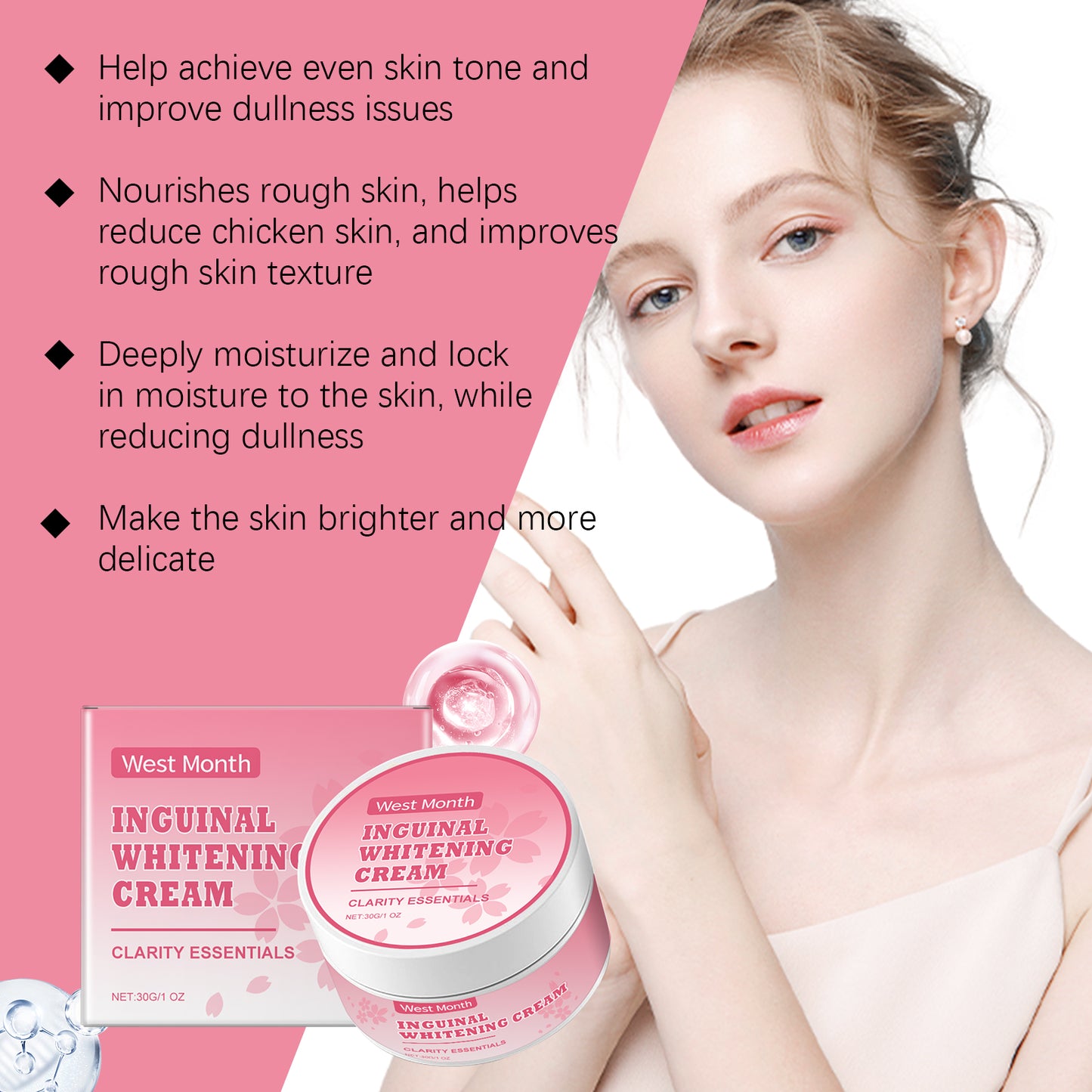 Brightening Body Moisturizer with Cherry Blossom & Hyaluronic Acid