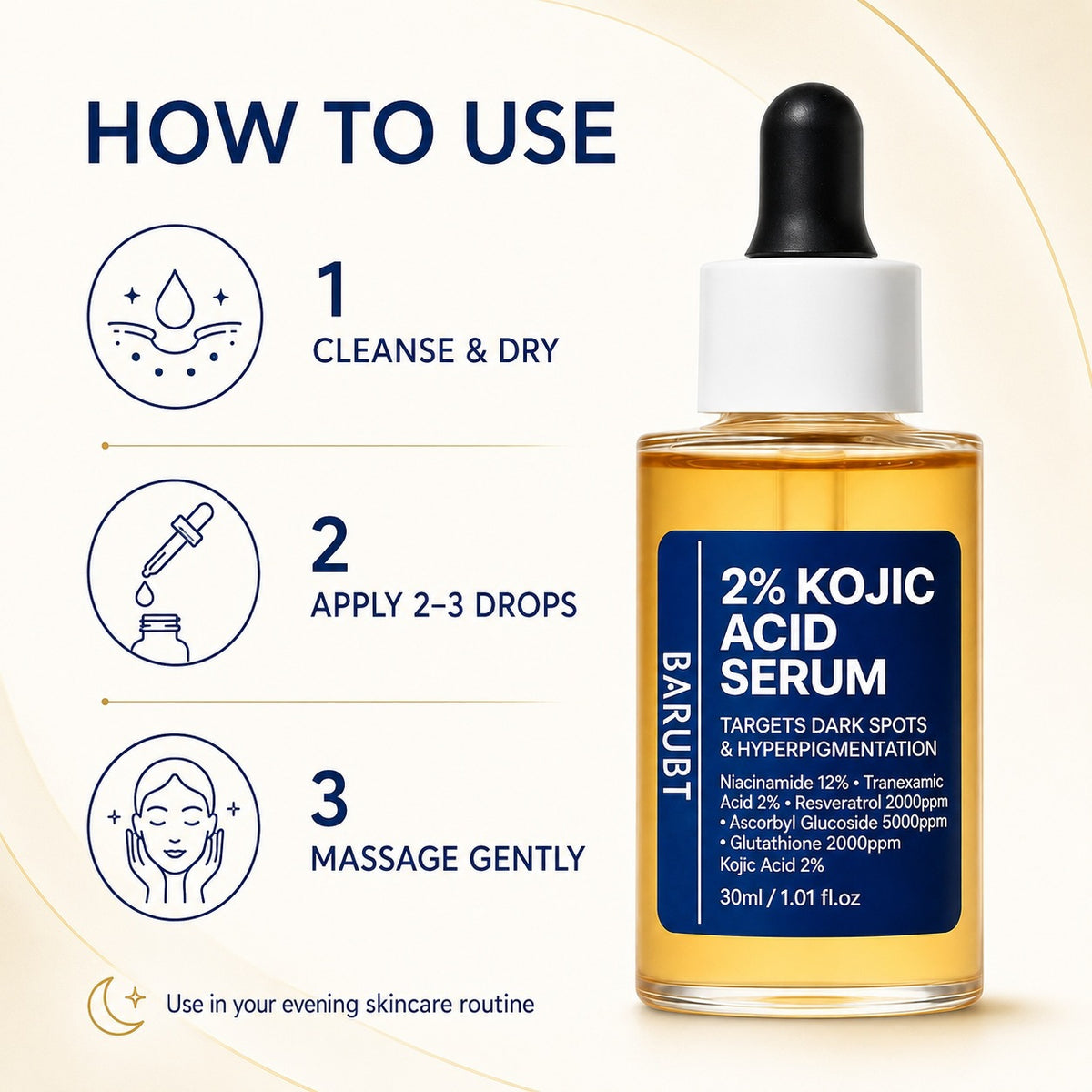 Dropper Facial Serum For Daily Skin Care
