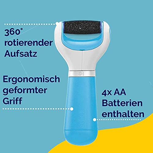 Scholl Velvet Smooth Express Pedi Electronic Foot File Kit