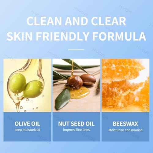 KYDA 2 Pcs Lip Primer, Colorless Tint, Smoothes and Refines Lips, Moisturizing Primer for Lips, Sheer Lightweight Lip Base, Lipstick Primer & Daily Lips Balm