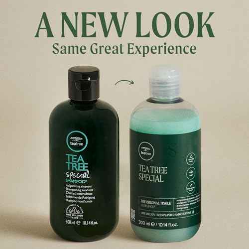 Tea Tree Special Shampoo, Deep Cleans, Refreshes Scalp, For All Hair Types, Especially Oily Hair
