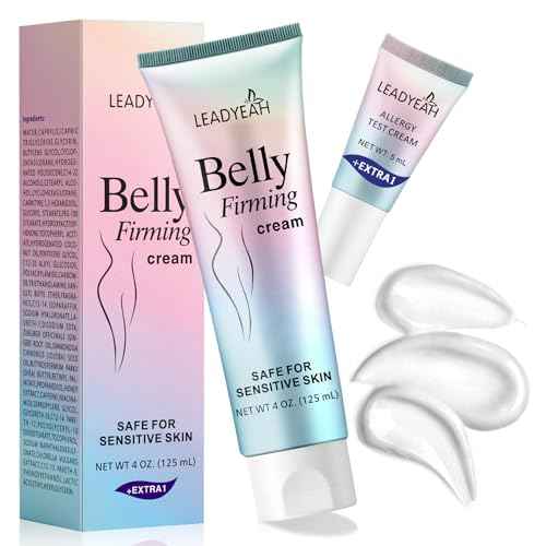 B Flat Belly Firming Cream - Moisturizing & Firming for Stomach, Body Lotion for Women and Men,Thighs and Butt 125 ML? +5 ML