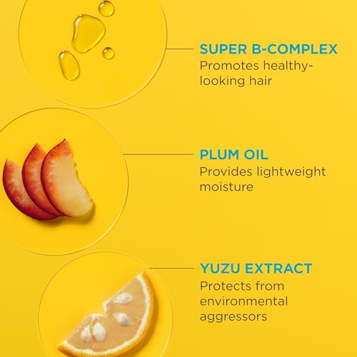 Briogeo Style + Treat Yuzu + Plum Oil Sleek Stick, Vegan Wax Hair Stick, Non-Greasy, Travel-Friendly, Tames Flyaways, Styling Stick for All Hair Types, Vegan, Cruelty-Free, 0.5 oz