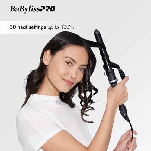 BaBylissPRO Porcelain Ceramic 1 Inch Curling Iron, Hair Styling Tools & Appliances, BP125S