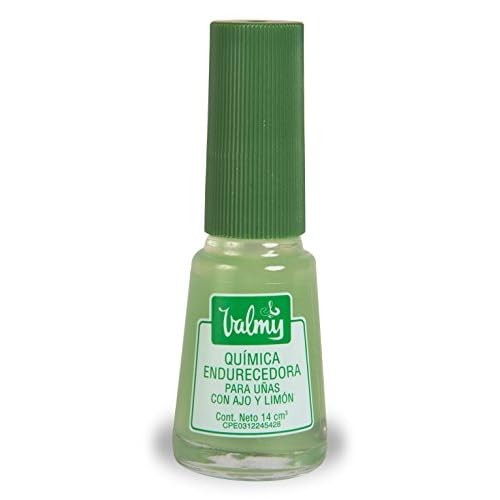 2in1 Garlic Nail Hardener & Lemon Nail Whitener, and Nail Strengthener for Thin Nails and Growth Base Coat Nail Polish Set - Endurecedor de U?as, 0.47 Fl oz each (2 Pack) Mix