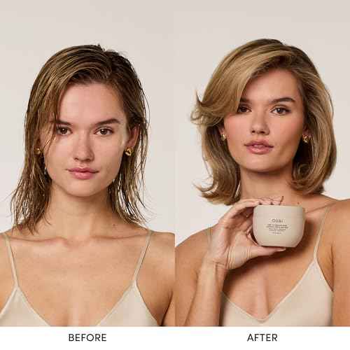 OUAI Fine to Medium Hair Treatment Masque - Hydrating Hair Mask to Help Repair Strands & Increase Shine - With Shea Butter, Keratin and Panthenol - Paraben, Phthalate & Sulfate Free (8 Fl Oz)