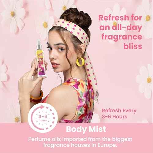 So¡¦? Body Mist Set - Perfumes for Women - Vanilla Perfume, Red Velvet, Cherry Blossom - Scents Lasting 6 Hours - Fragrance Gifts for Women - 3 pcs