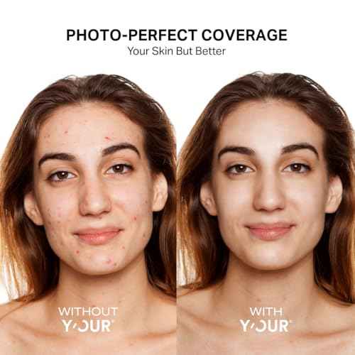 Y¡¯OUR Tinted Moisturizer: Hydrating & Anti-Aging Tinted SPF 30 Makeup; Fragrance-Free, Oil-Free for Dry, Oily & Combination Skin. Made in USA. 1.35 fl. oz (Medium)