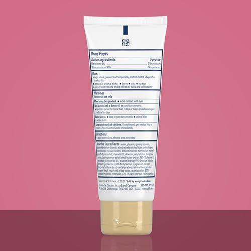 Gold Bond Medicated Diabetics' Dry Skin Relief Foot Cream, 3.4 oz., Skin Protectant