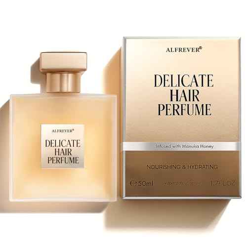 Hair Perfume, Natural Pheromones Perfume for Women with Long-Lasting Fragrance, Leave-In Conditioning Spray for Dry & Frizzy Hair