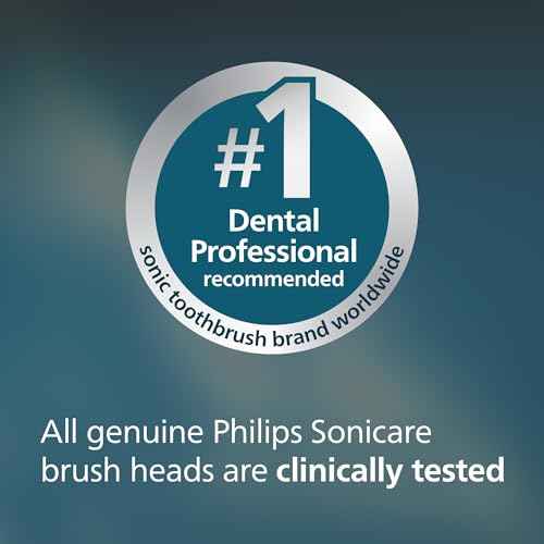 Philips Sonicare Genuine SimplyClean Replacement Toothbrush Heads, 5 Brush Heads, White, HX6015/03