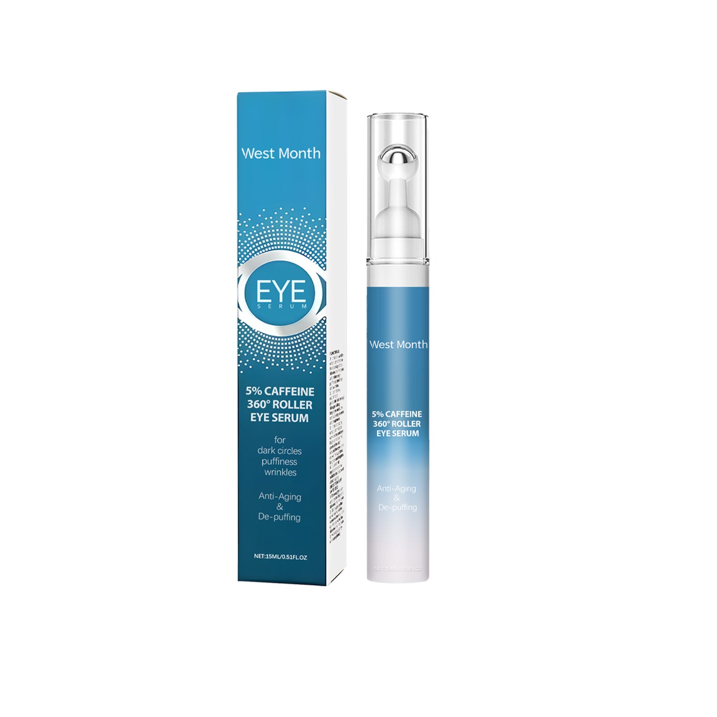 Moisturizing Eye Cream with Massage Applicator - 15ml