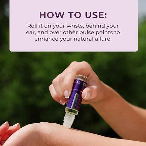 Pure Romance - Basic Instinct Roll On Perfume (0.35 fl oz) - Perfumes for Women or Men - Personal Scent - Long-Lasting - Travel Size - Wellness & Self Care