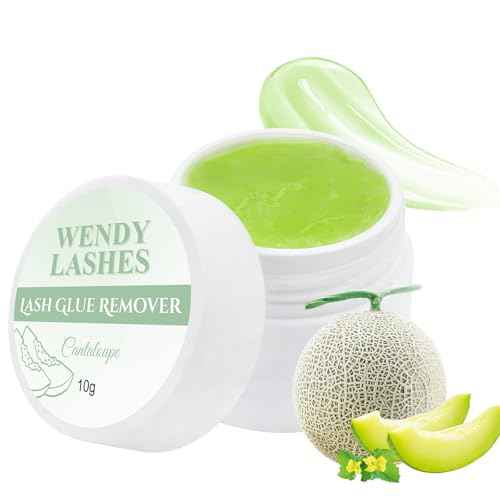 Wendy Lash Remover for Eyelash Extensions: Effectively Cluster Glue Remover Cream, Green Cantaloupe