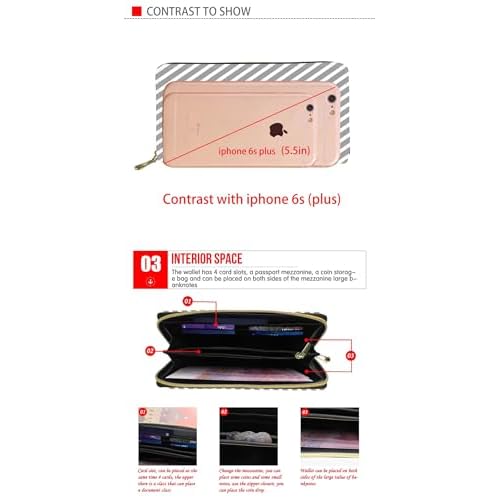 GIFTPUZZ Women Tote Bag Women Wallet Portable Cosmetic Bag for Women Bag Set 3 Pack PU Leather Bags with Zipper