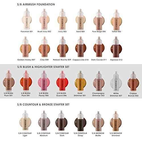 TEMPTU S-One Advanced Airbrush Compressor For Beauty & Full Body Work | Ideal For School, Salon & Workstation Use | Built In psi Regulator, Thermally Protected Motor