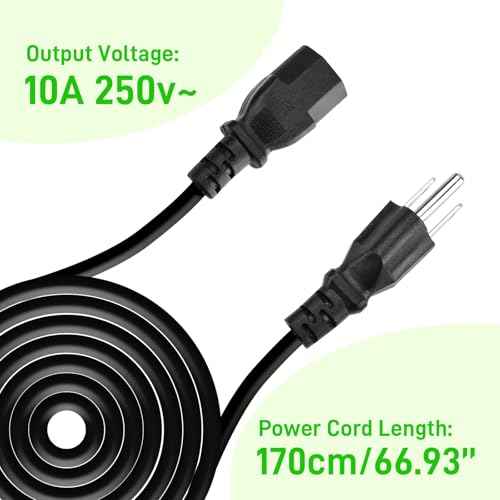 ATOMUS Tattoo Transfer Machine Power Cord US Plug