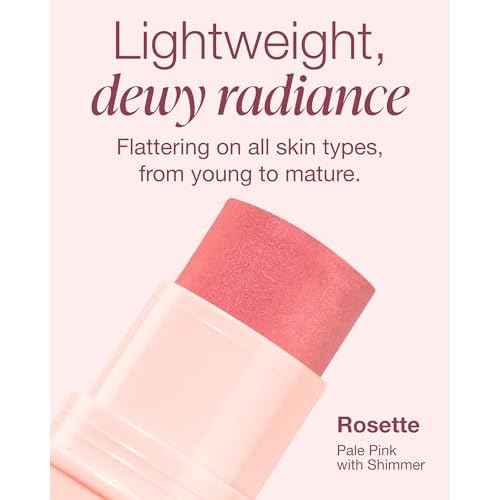 Mineral Fusion, Color Stick Rosette 3 In 1, 0.18 Ounce