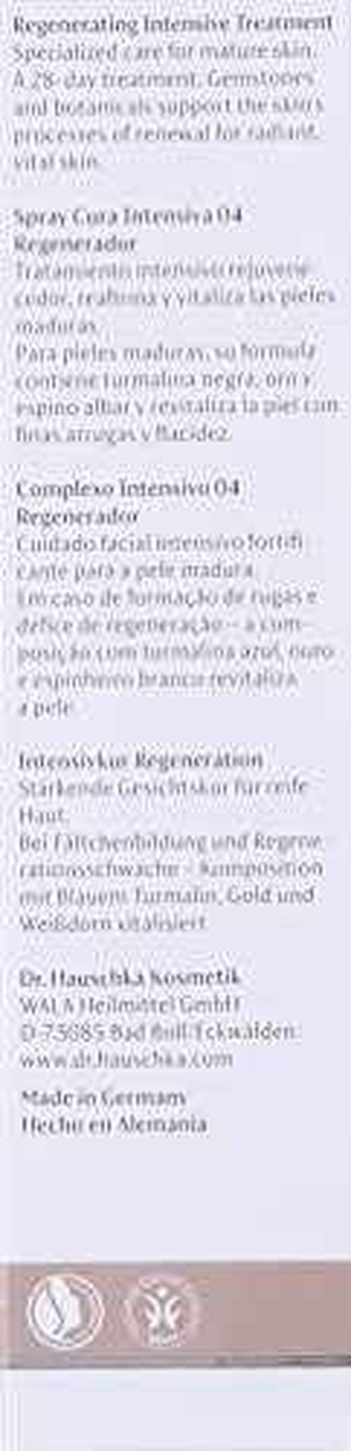 Dr. Hauschka Regenerating Intensive Treatment, 1.3 Fl Oz