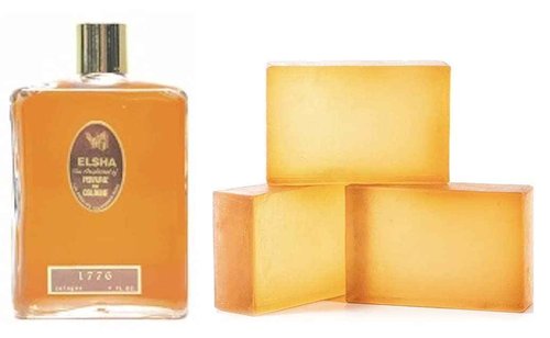 ELSHA Perfume and Cologne 1776 (4oz) with 3 Bars Soap 1776