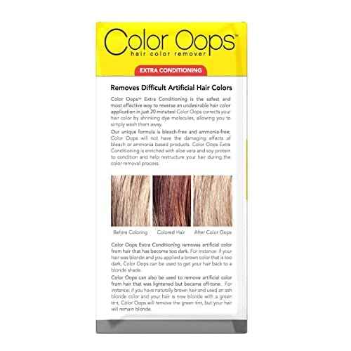 Color Oops Hair Color Remover Extra Conditioning (2PCS)