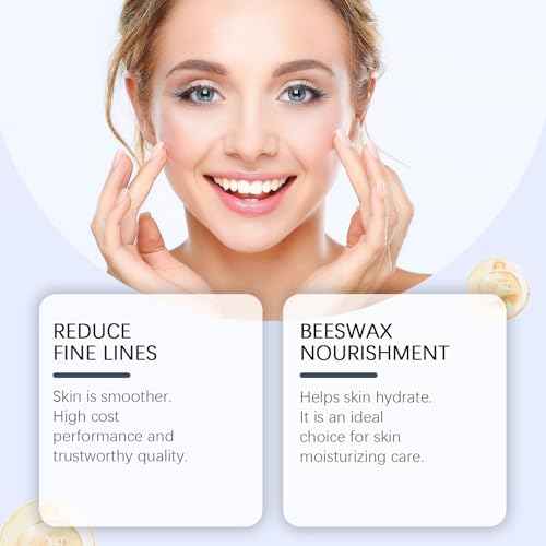 Grass Fed Honey & Tallow Balm -Beef Tallow Beeswax and Honey Moisturizer, Organic Beef Tallow Moisturizer for Face & Body Lotion Skin Care for Sensitive Skin