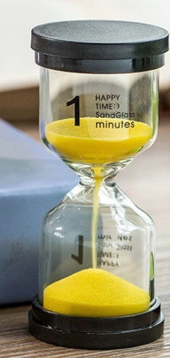 Quicksand Hourglass Bottle - Creative Glass Timer for Home Decor