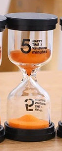 Quicksand Hourglass Bottle - Creative Glass Timer for Home Decor