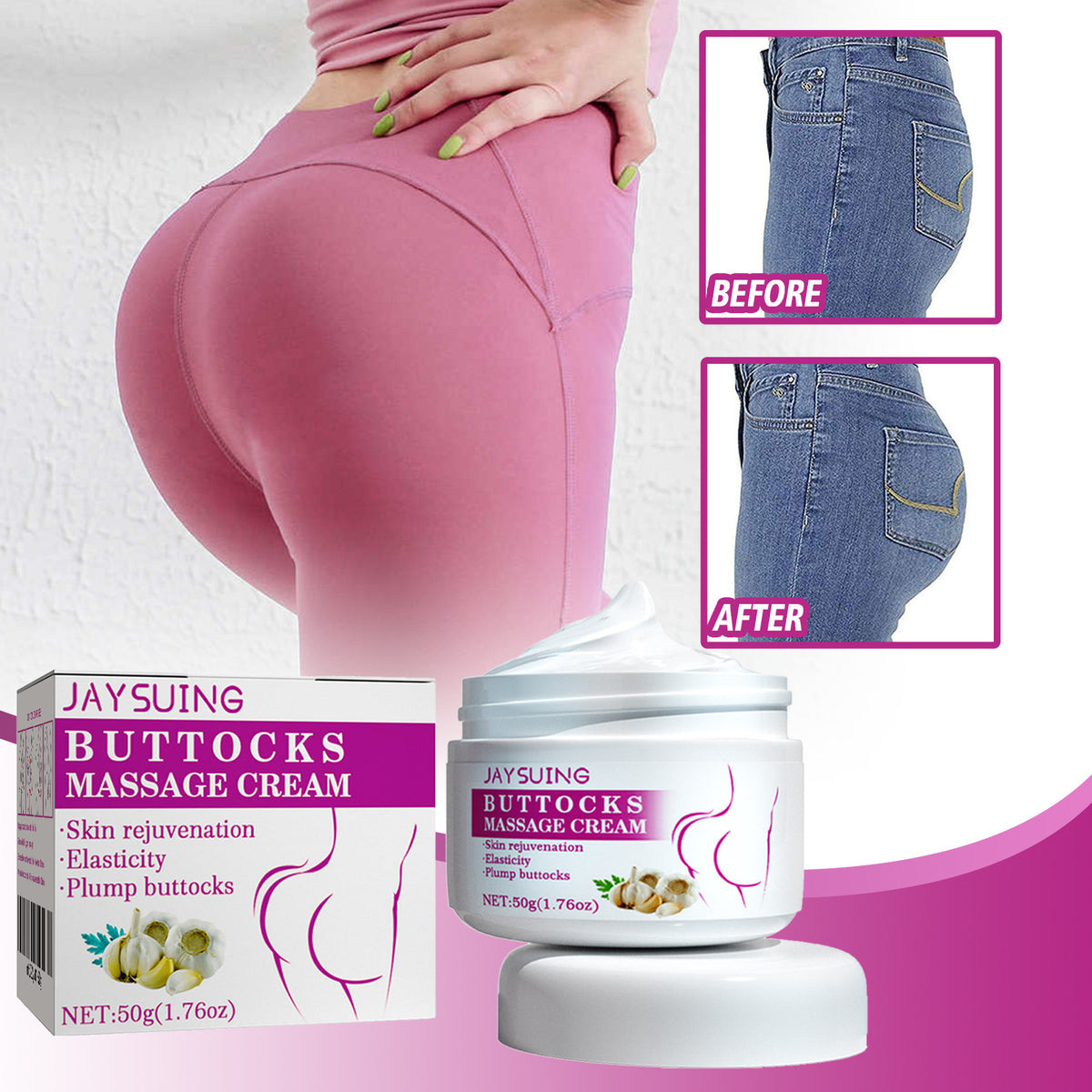 Buttock Firming & Lifting Cream - 50g