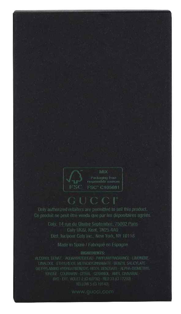 Gucci Guilty Black Pour Homme by Gucci EDT Spray/FN233610/3 oz/Men/