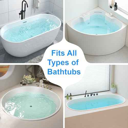 Non Slip Bath Pillows for Tub, 10 Enhanced Suction Cup Bath Pillow for Women Relaxing, Bath Tub Pillows for Head and Neck, Bath Pillow Luxury Bathtub Pillow, Spa Bathtub Pillow for Soaking Tub