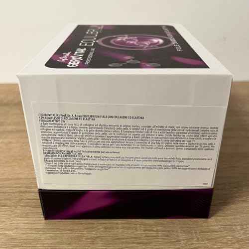 GEROVITAL EQUILIBRIUM - Ampoules with 12% Collagen and Elastin, Intensive Moisturising and Anti-Wrinkle Serum, Professional Product, 20 Ampoules x 2 ml