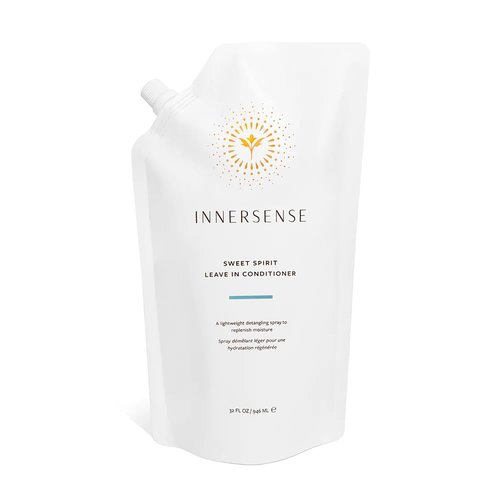 INNERSENSE Organic Beauty - Natural Sweet Spirit Leave-In Conditioner | Non-Toxic, Cruelty-Free, Clean Haircare (Refill Pouch, 32 fl oz | 946 ml)