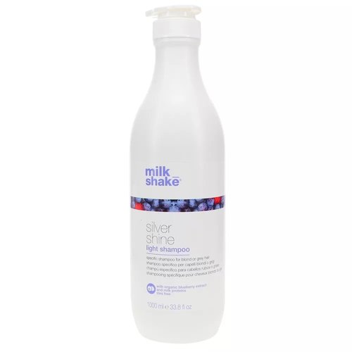 milk_shake Silver Shine Light Purple Shampoo for Blonde Hair - Blonde Toner for Brassy Hair