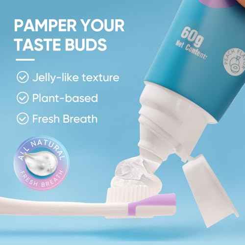 BodyAccel Tongue Cleaner Gel with Tongue Brush ? Fresh Breath Oral Care Kit ? Tongue Scraper Gel Set for Bad Breath Removal, Maintain Oral Health