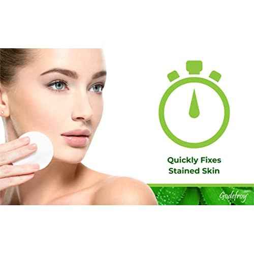 Godefroy Stain Remover For Hair Color, Hair Dye, Eyebrow and Eyelash Enhancer - Remove Unwanted Stains From the Hair or Skin, Infused with Aloe Vera (4 Ounce, 40 Applications)