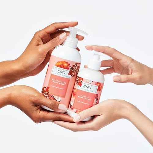 CND Scentsations Hand & Body Lotion, Deep Moisturizing and Hydrating Formula for Dry Damaged Skin, Dermatologically Tested, 8.3 oz.