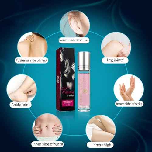 3Pcs Phero Perfume, Pheromones Perfumes for Women, Long Lasting Women's Cologne, Pheromone Perfumes Attract Men, Women's Perfume, Roller Ball Design, Portable and Fruity