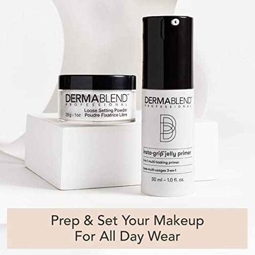 Dermablend Loose Setting Powder, Face Powder Makeup & Finishing Powder, Mattifying Finish and Shine Control