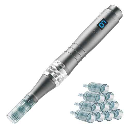Derma Roller Pen for Women Men, Microneedles Pen Derma Roller kit- 0.25 mm
