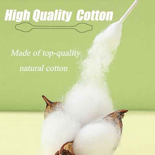 160pcs Safety Cotton Swabs with Large Tips for Newborn, Babies,Infants, Kids, Children