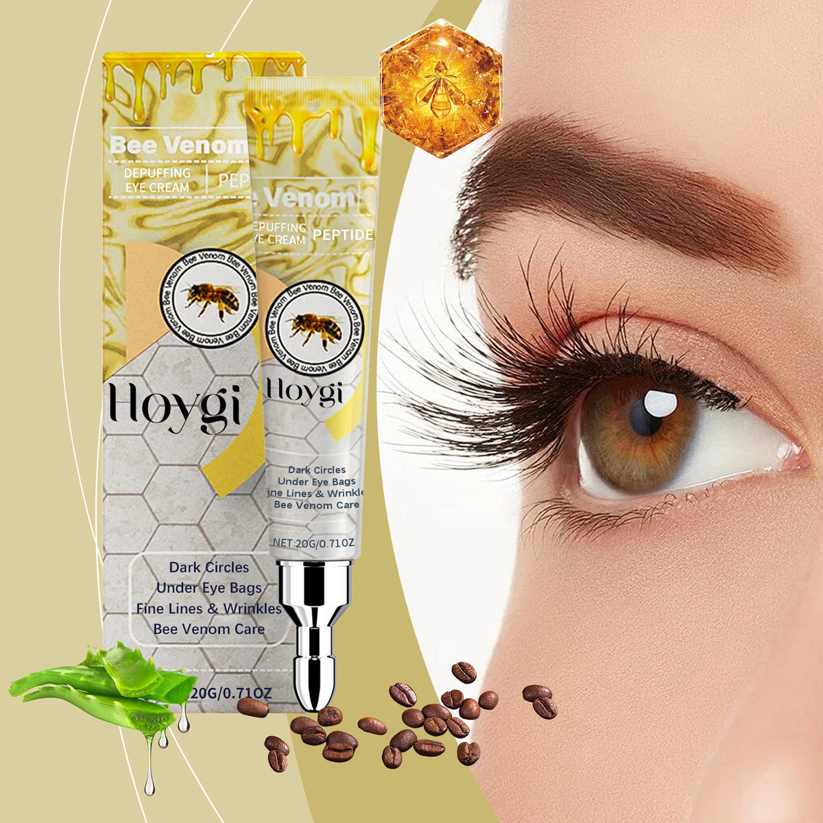 Hydrating Eye & Neck Cream - Moisturizing Skin Care 20g